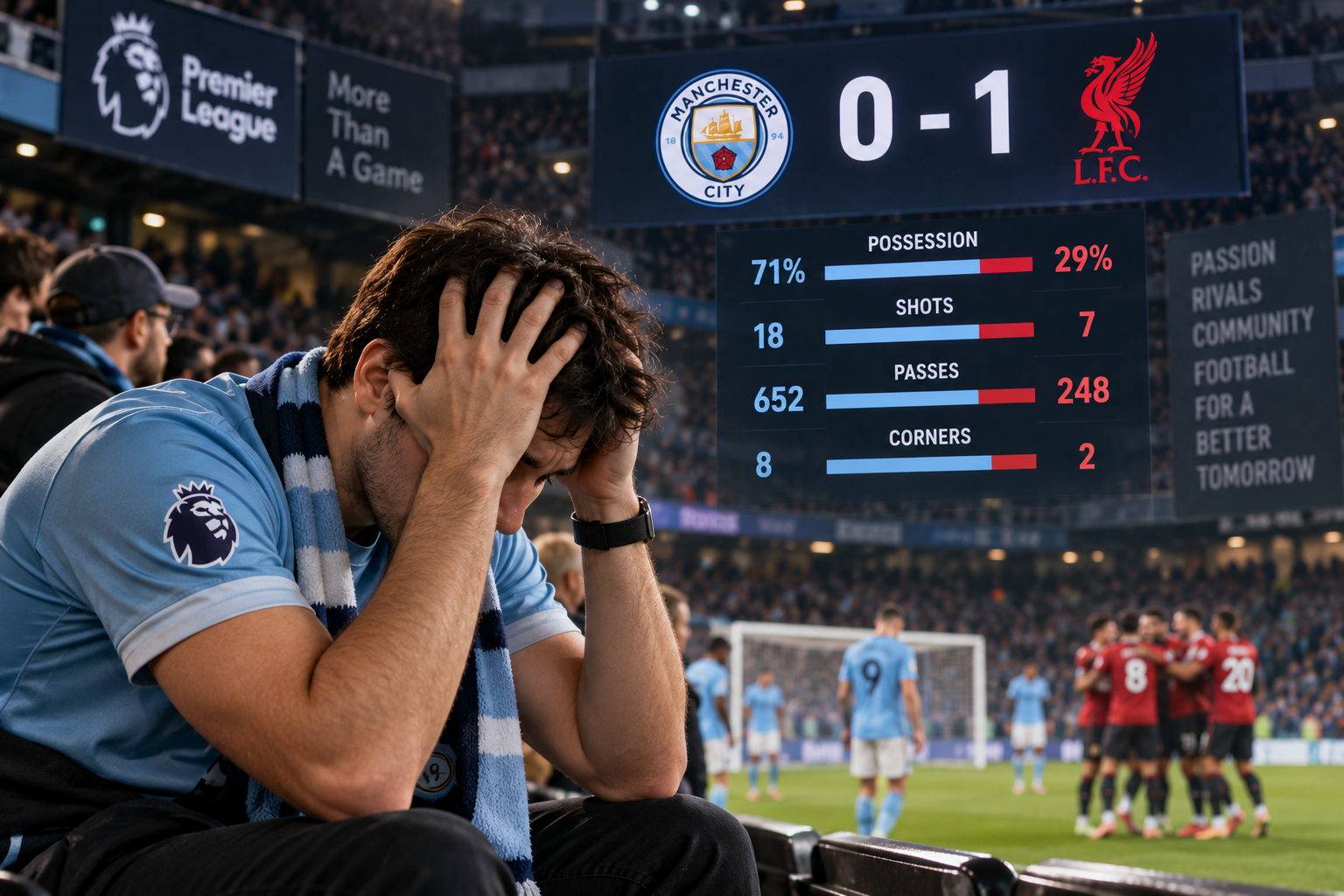 Your Team Had 70% Possession—So How Did They Still Lose the Match?